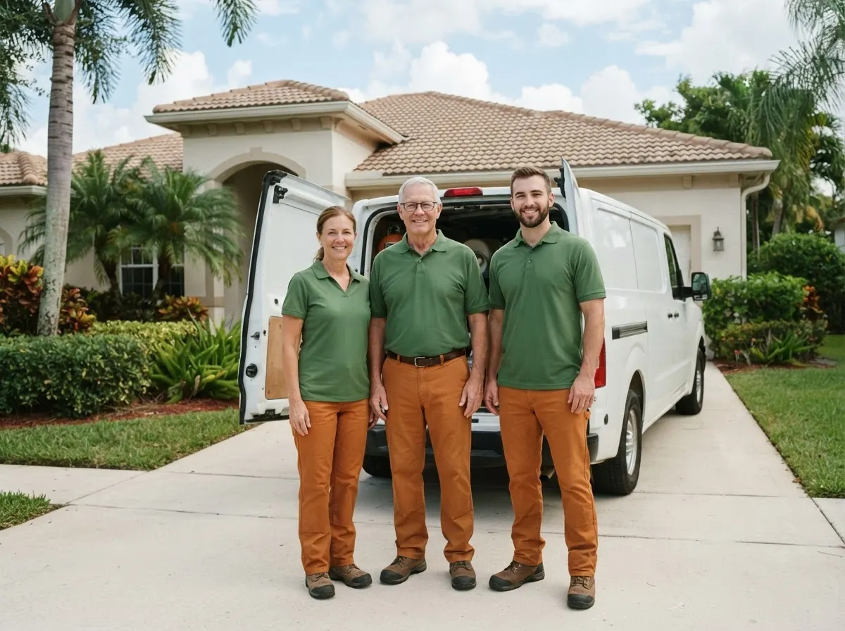The Frontier House Pest Control team, pest control service in West Palm Beach, FL